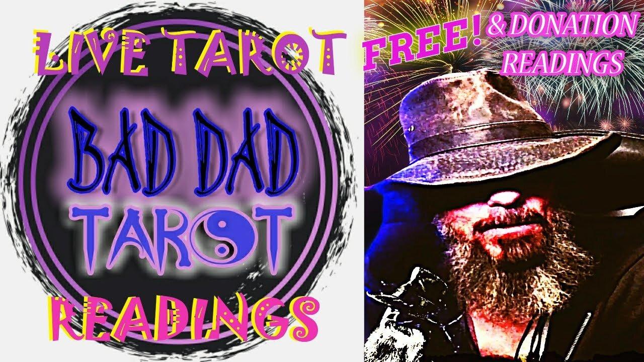 TUESDAY NIGHT TAROT w/ Bad Dad | LIVE "Quickie" Readings! #tarot #live #freetarotreading #livestream