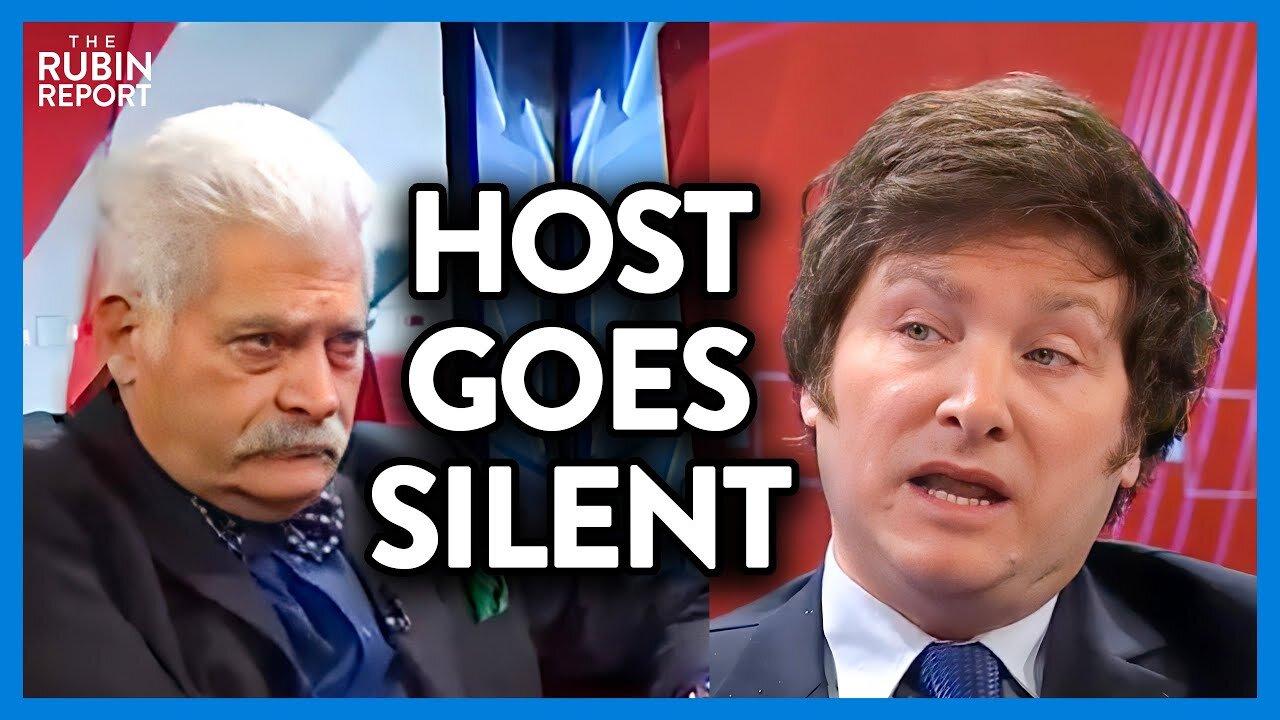 Host Goes Silent as Javier Milei Says What Every Politician Is Afraid to Admit