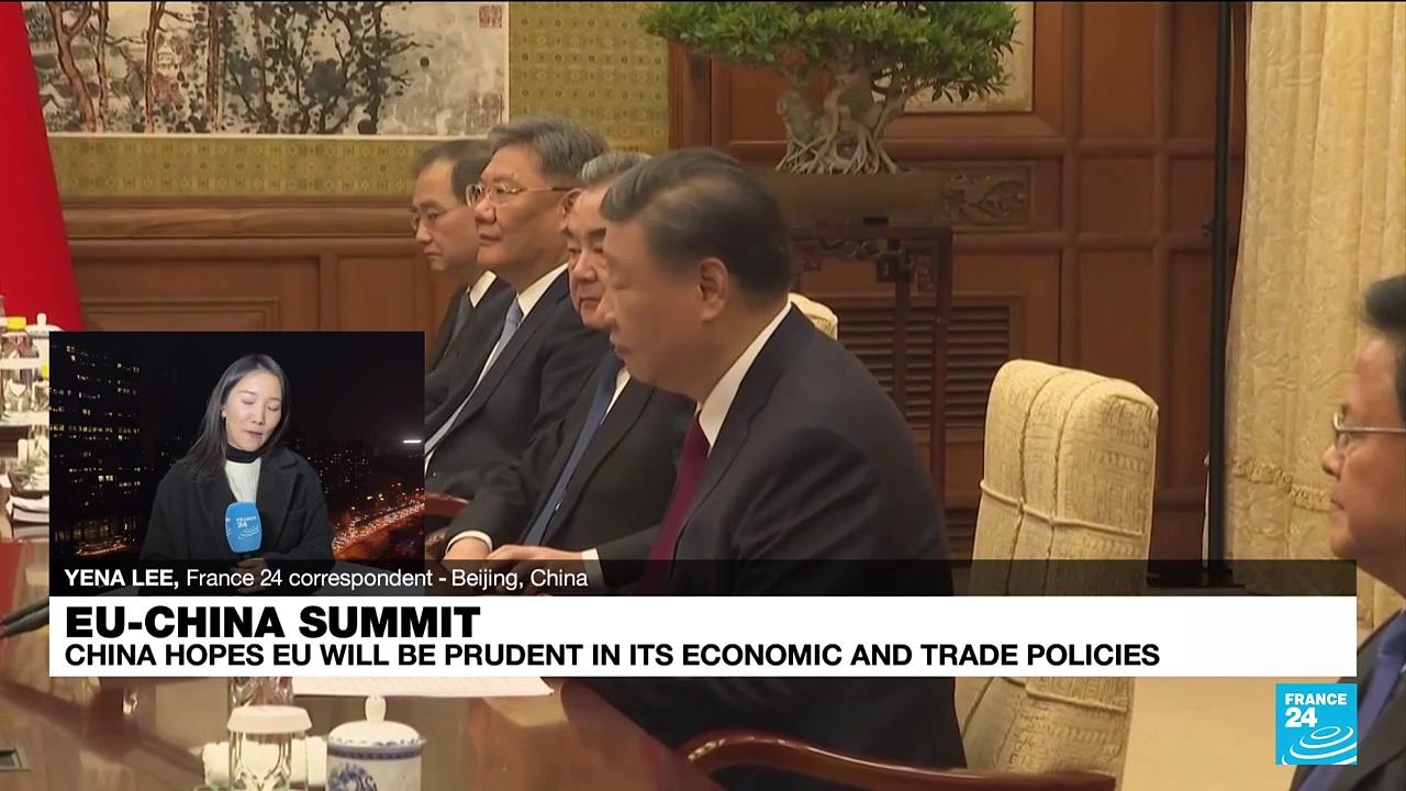 EU leaders raise trade imbalance concerns with China's Xi
