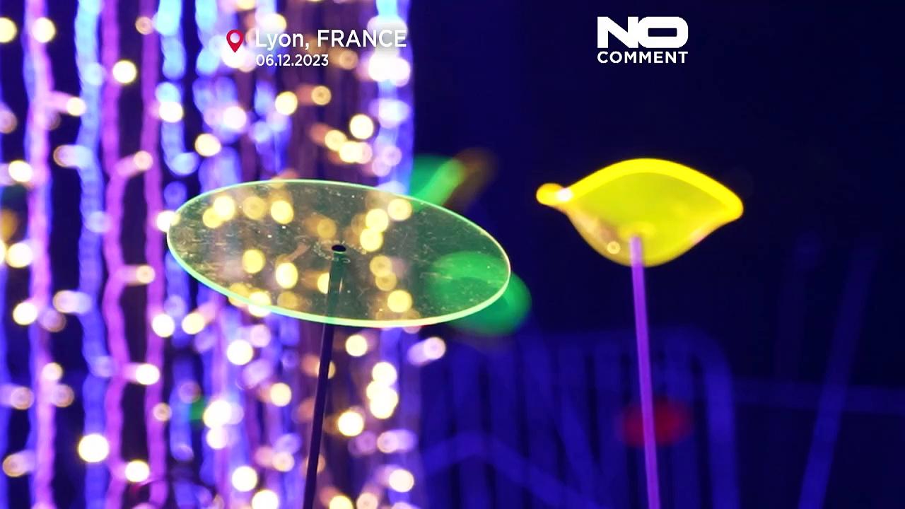 WATCH: French city of Lyon prepares to be dazzled by the annual Fête des Lumières