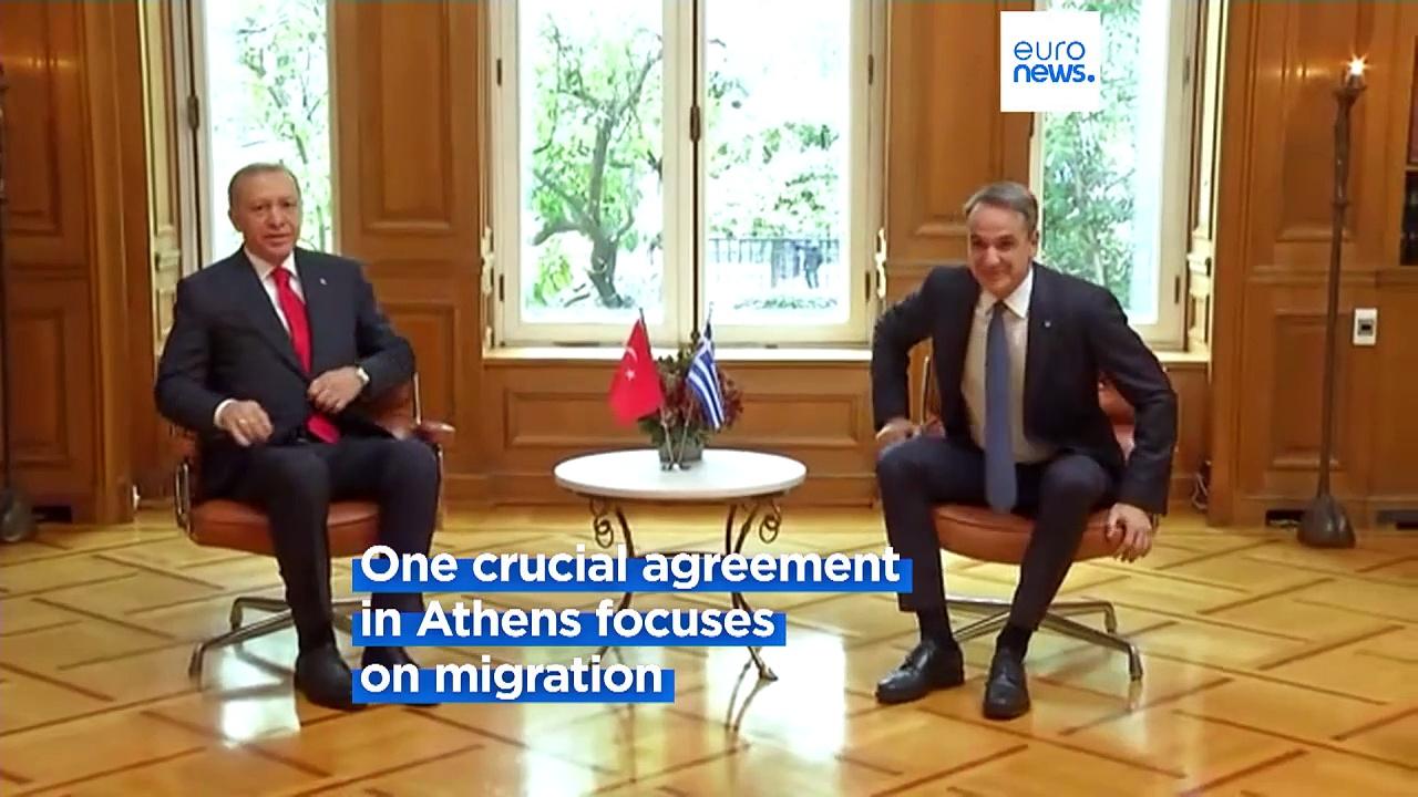 Greece and Turkey agree to reboot relations following landmark talks in Athens