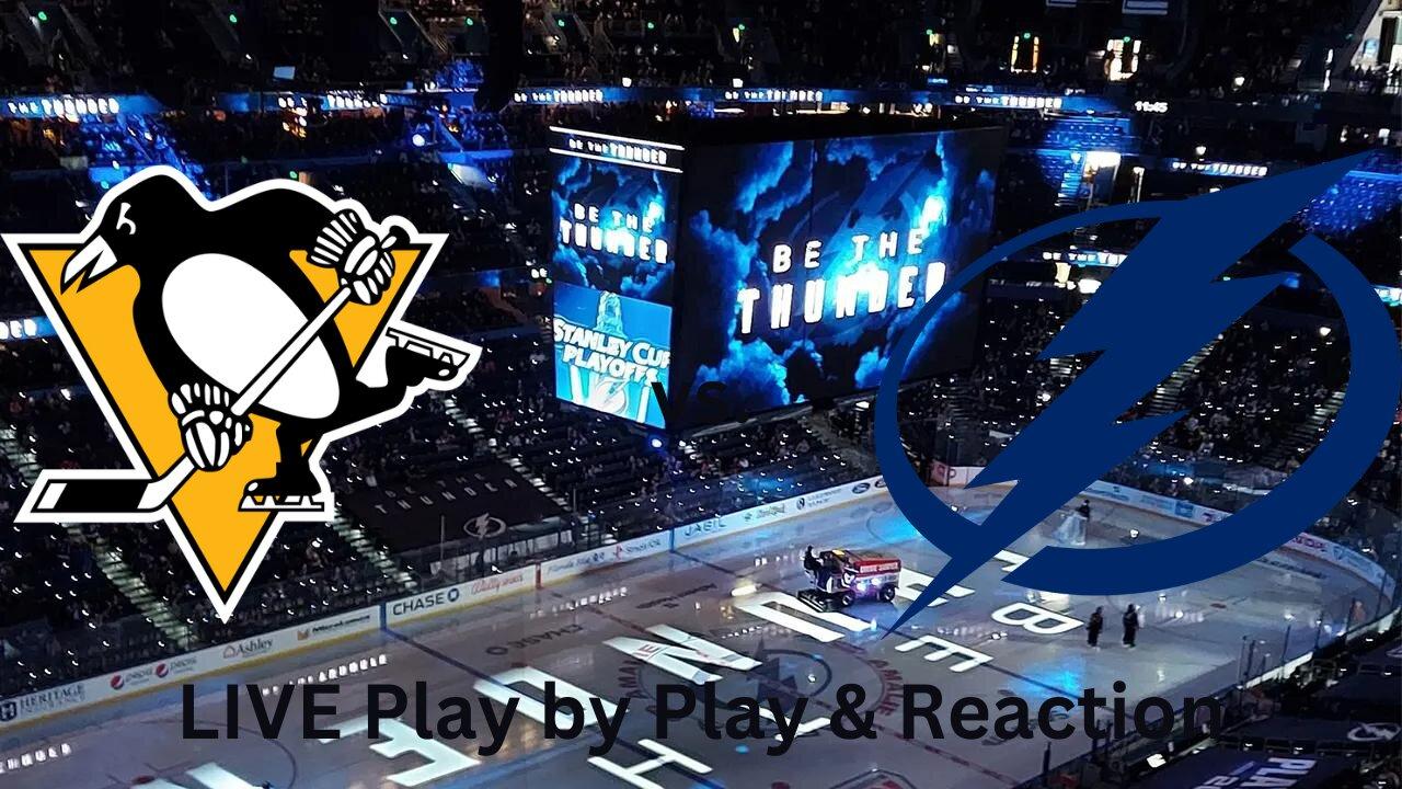 Pittsburgh Penguins vs. Tampa Bay Lightning LIVE Play by Play & Reaction