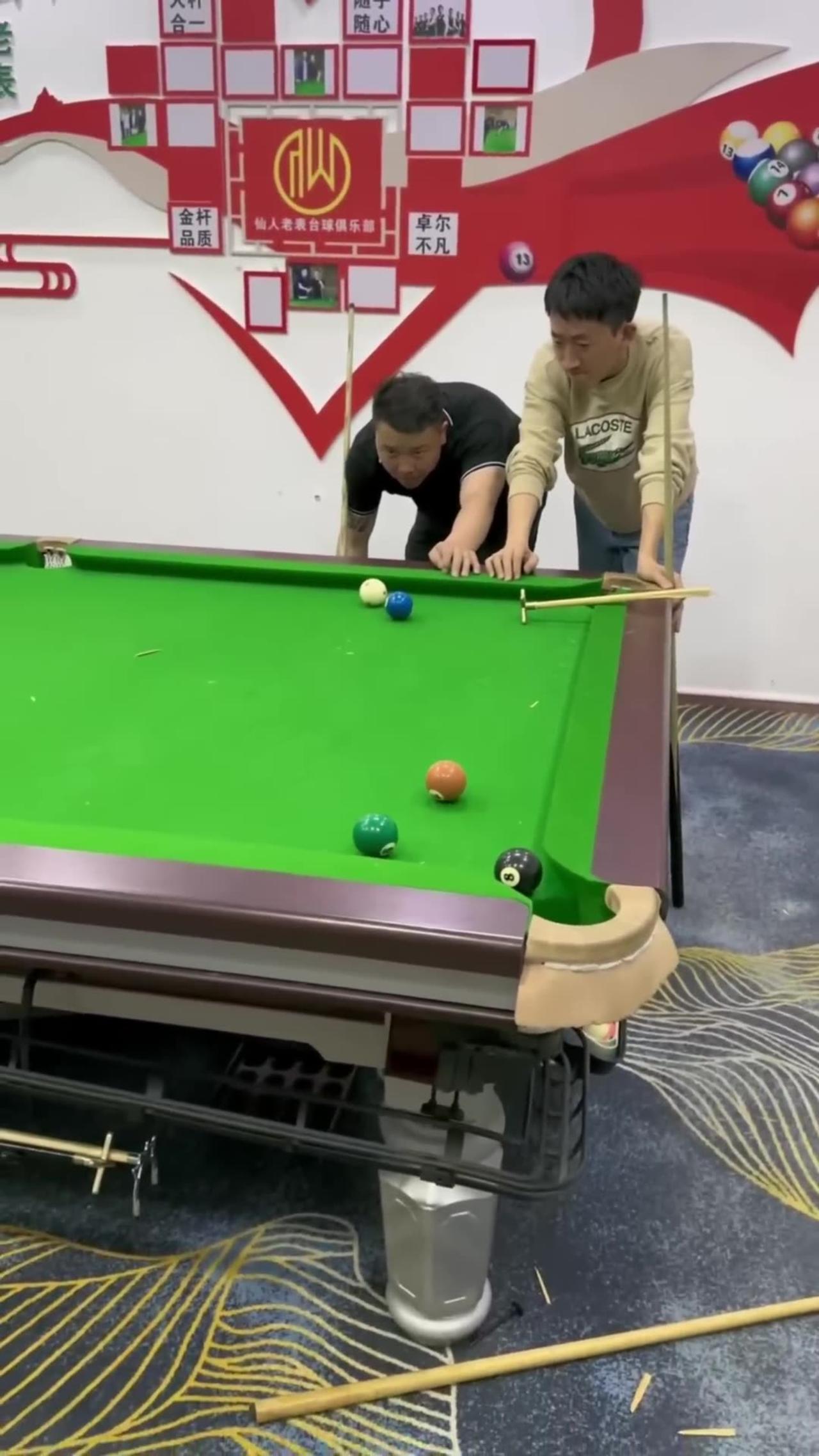 Funny Video Billiards million views