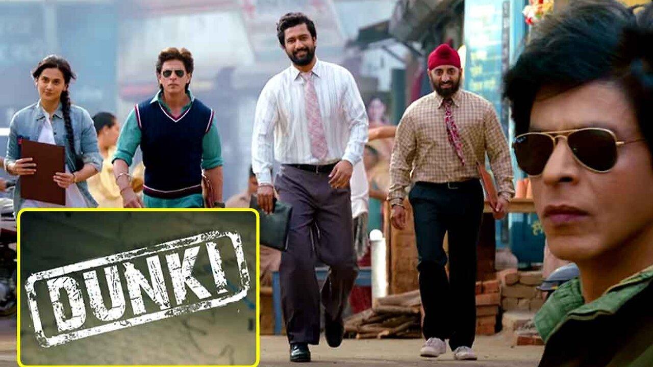 Dunki Drop 4 - Shah Rukh Khan - Rajkumar Hirani - Taapsee - Vicky - Boman - 21st Dec 2023