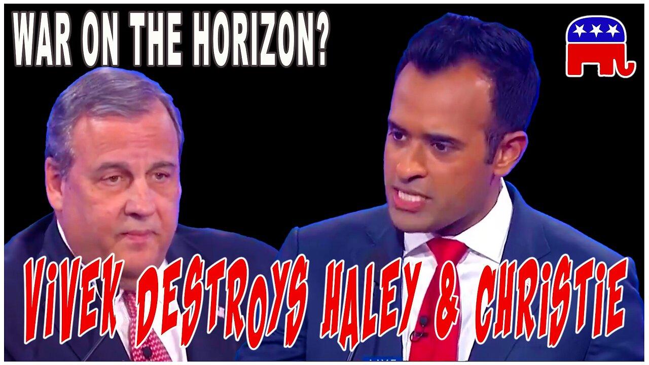 Christie Mocked, Vivek Obliterates Competition in Debate | Washington Pushing for War | Ep 662