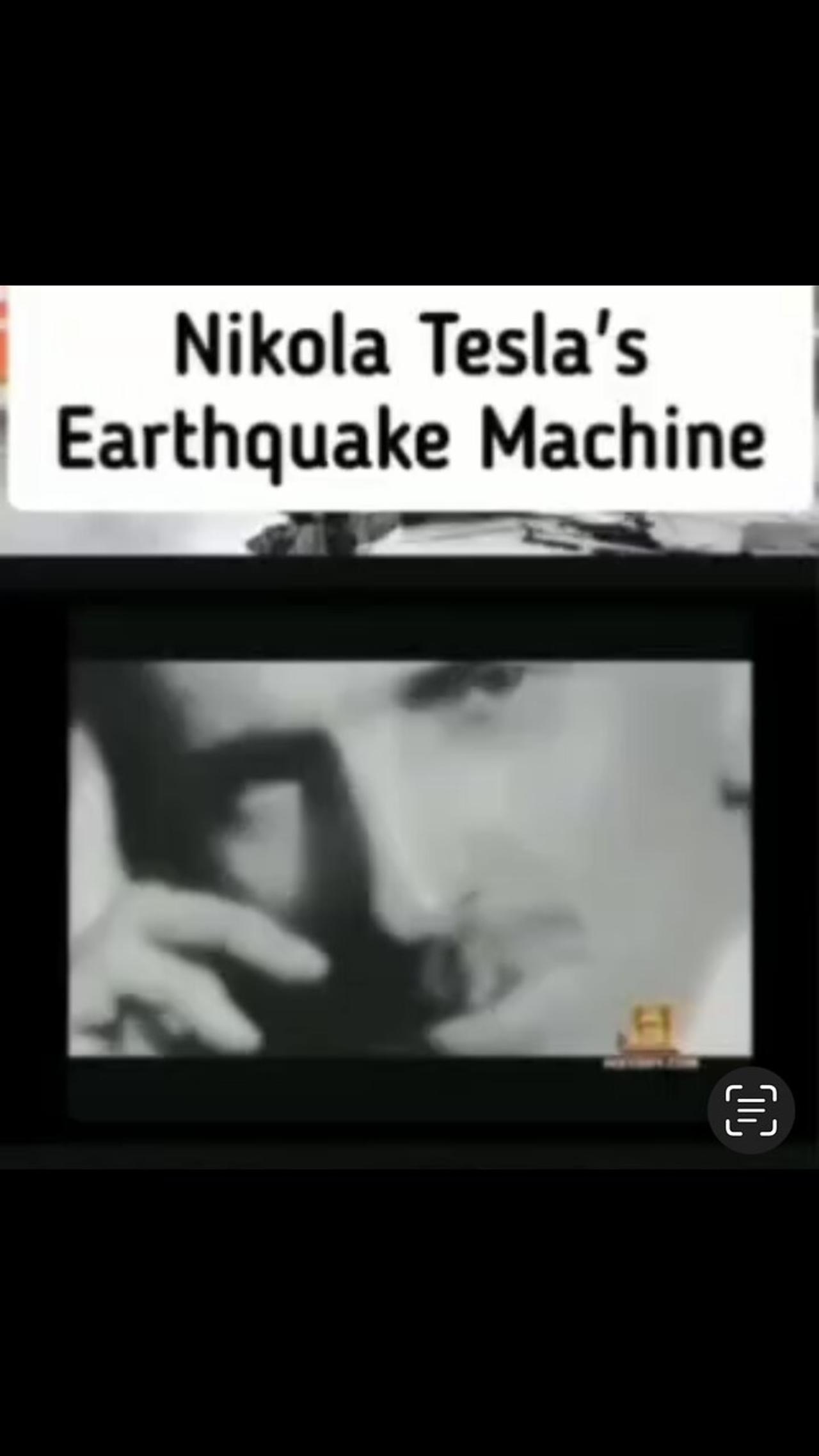 Nikola Tesla Earthquake Machine