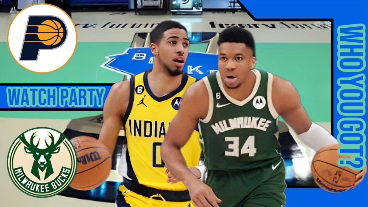 Indiana Pacers vs Milwaukee Bucks | Live watch party Stream | NBA 2023 In-Season Tournament
