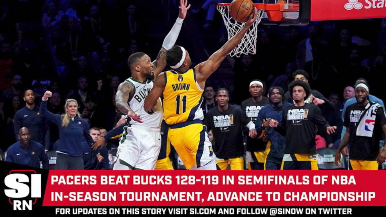 Pacers Defeat Bucks, 128–119 To Advance to In-Season Championship