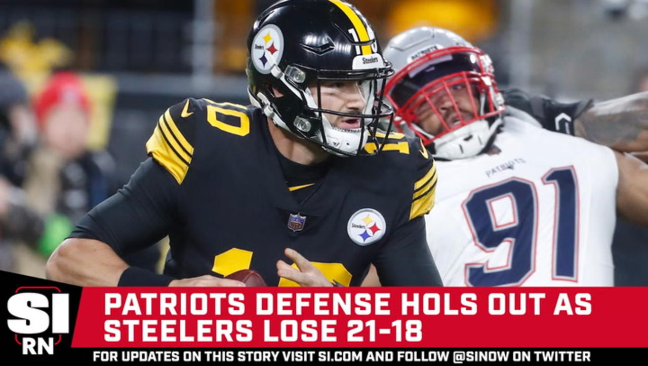 Patriots Stun the Steelers at Home Snapping Their Losing Streak, Beating the Steelers 21–18