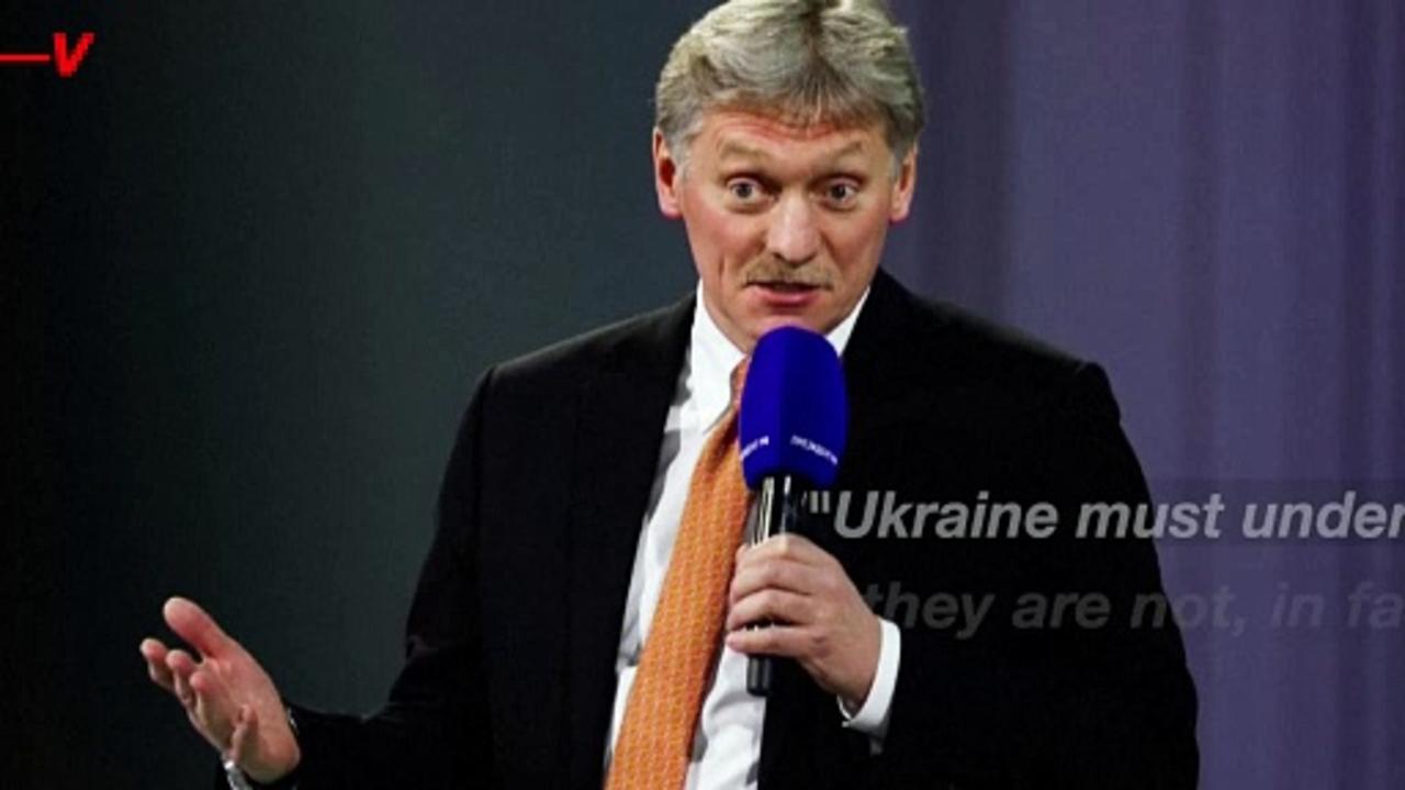 Kremlin Says Peace Talks on Ukraine’s Terms ‘Absolutely Unrealistic’