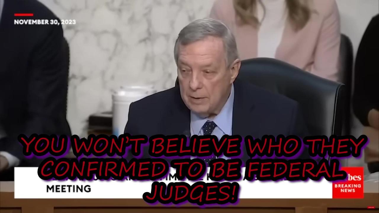 You Won't Believe Who They Pushed Through To Be Federal Judges!