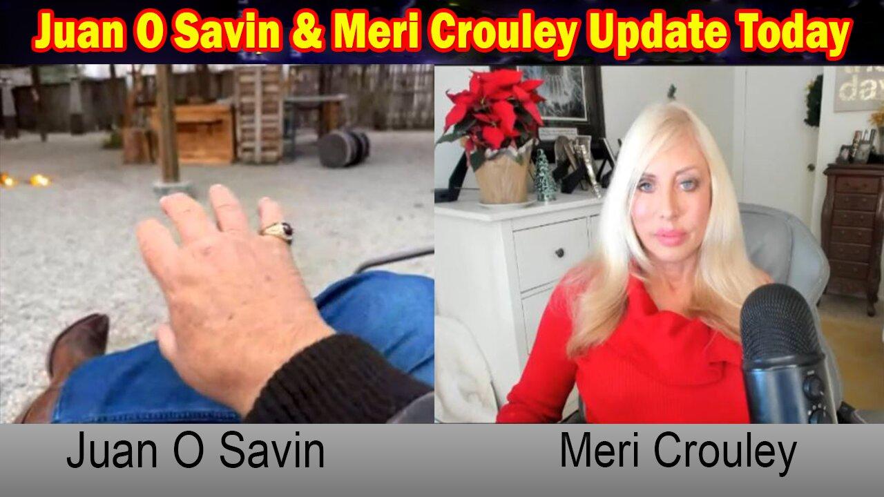 Juan O Savin Update Today Dec 8: " Delora Obrien Sits Down w/ Juan & Meri Crouley"
