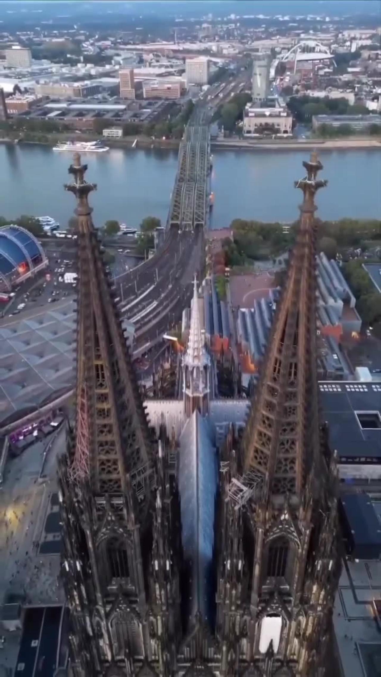 THE MOST BREATHTAKING CHURCH IN GERMANY~COLOGNE CATHEDRAL COLOGNE 1880