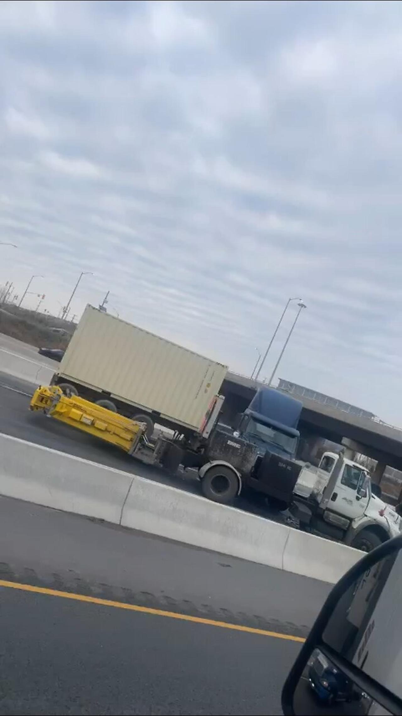 Truck Accident On Highway