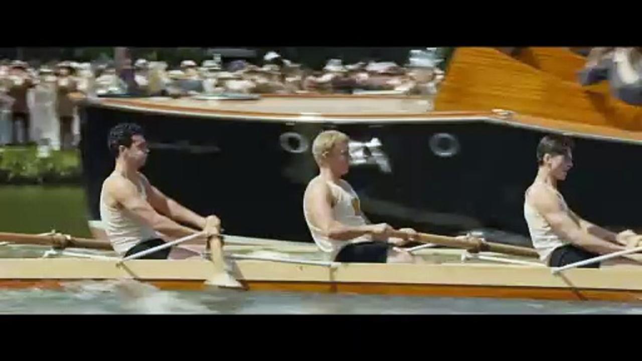 The Boys in the Boat Movie Clip - First Race