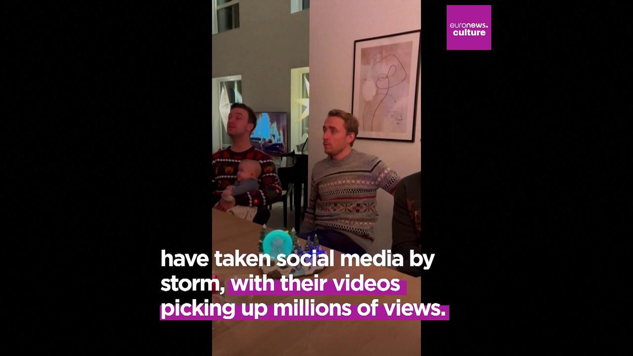 Meet 'Dad Harmony': The viral boyband of singing fathers taking Sweden by storm