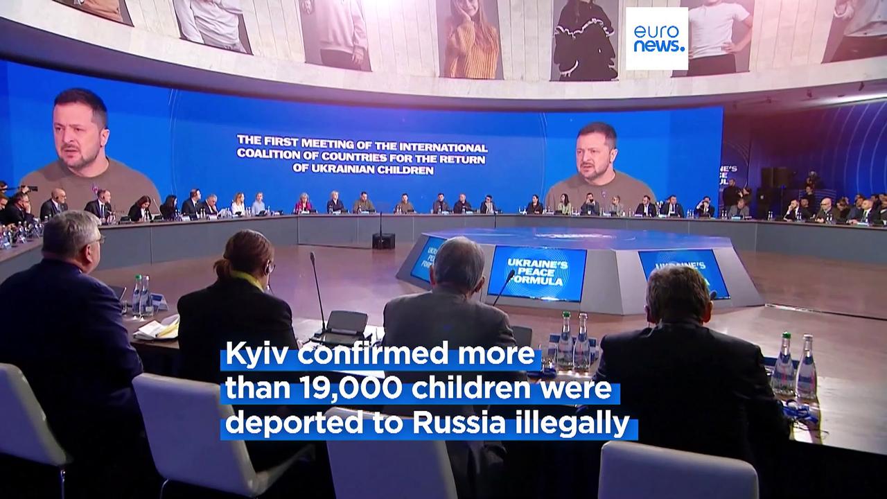 Talks to repatriate Ukrainian children illegally deported by Russia