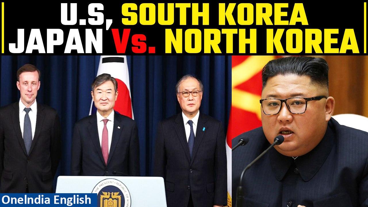U.S, South Korea, Japan Unite Against North Korea's Nuclear Program! | Oneindia News