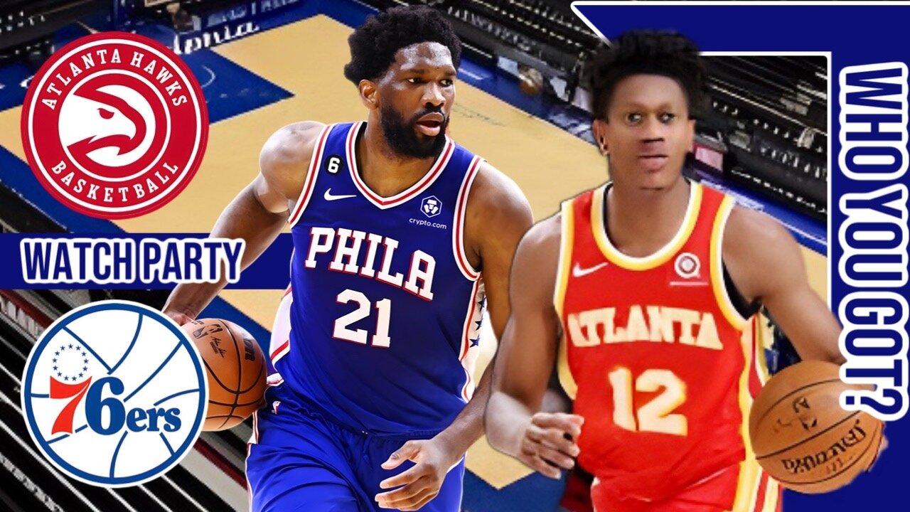 Atlanta Hawks vs Philadelphia 76'ers | Live Watch Party Stream | 2023 NBA Season Game