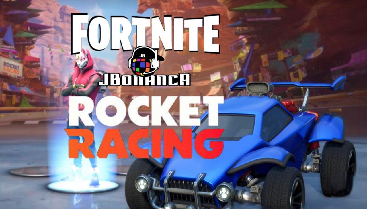 🔴LIVE - Fortnite Rocket Racing! 🚨 Follower Goal: 39/45