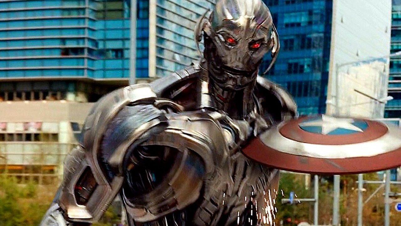 Captain America Vs Ultron - Fight Scene - Avengers: Age Of Ultron - Movie CLIP HD