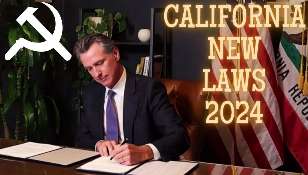 Live 2024 New Laws In California newsR VIDEO