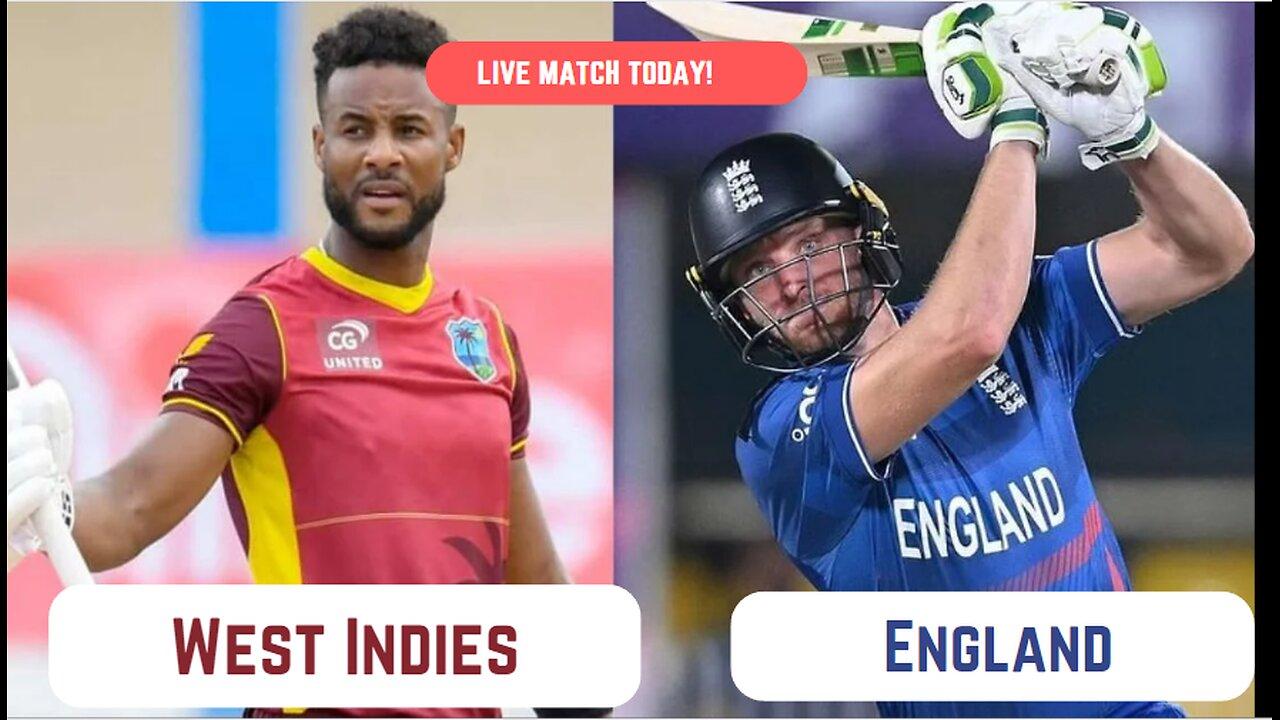 ENG vs WI 3rd ODI, WI vs ENG 2023 | Live Match Today