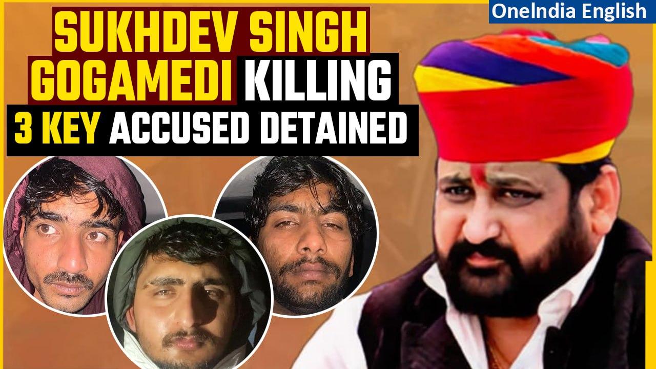 Sukhdev Singh Gogamedi: 2 shooters, 1 associate arrested by police in late-night operation| Oneindia