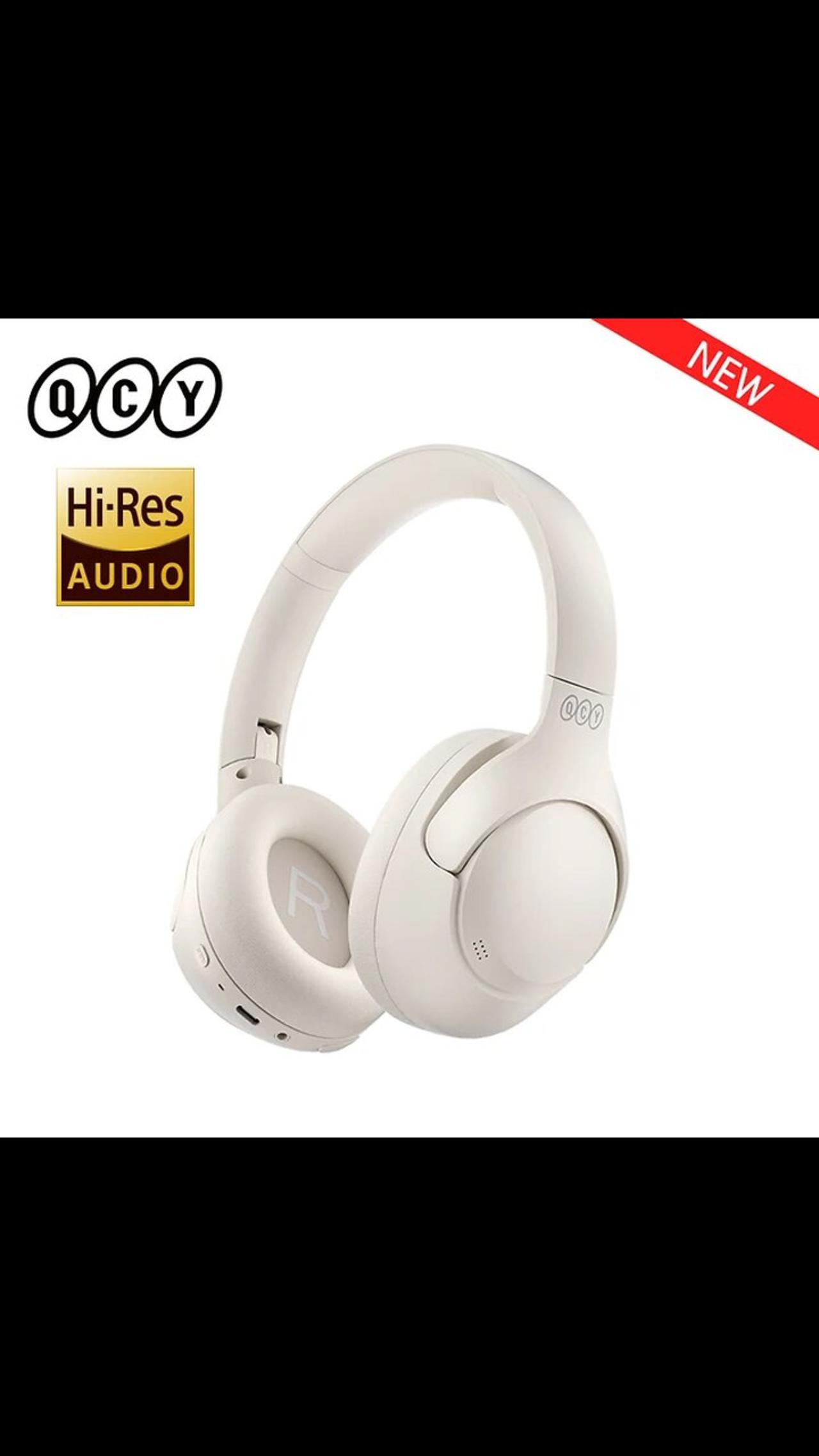 QCY H3 ANC Wireless Headphones Bluetooth 5.3 - One News Page VIDEO