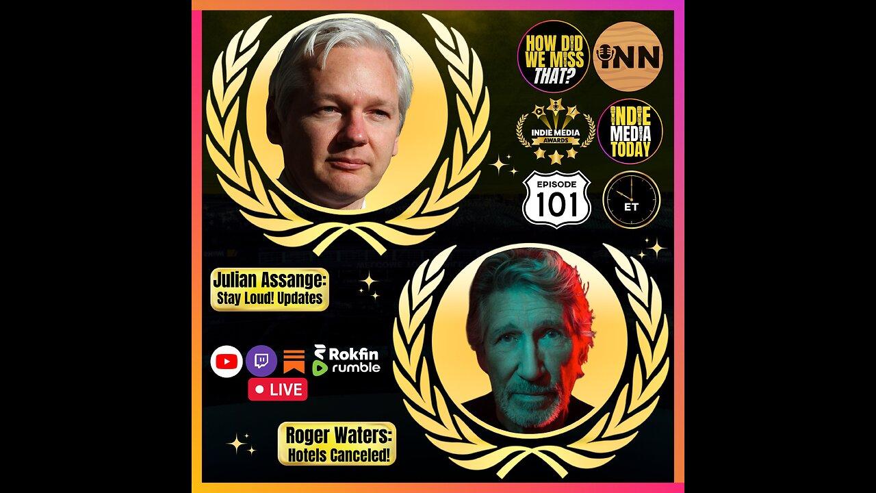 Julian Assange | Roger Waters | Caitlin Johnstone | Matt Taibbi | Gaza | Kit Klarenberg