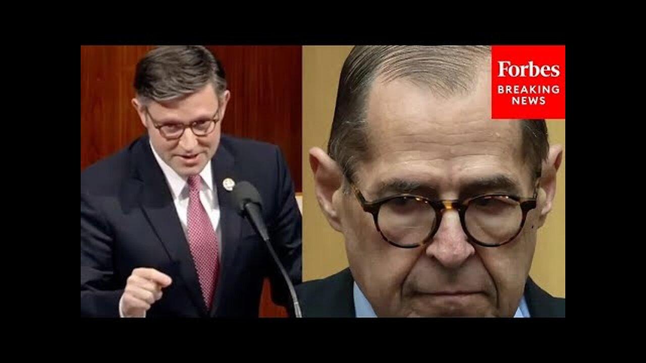 'You're Not The Chairman Anymore!'_ Mike Johnson Loses It With Jerry Nadler