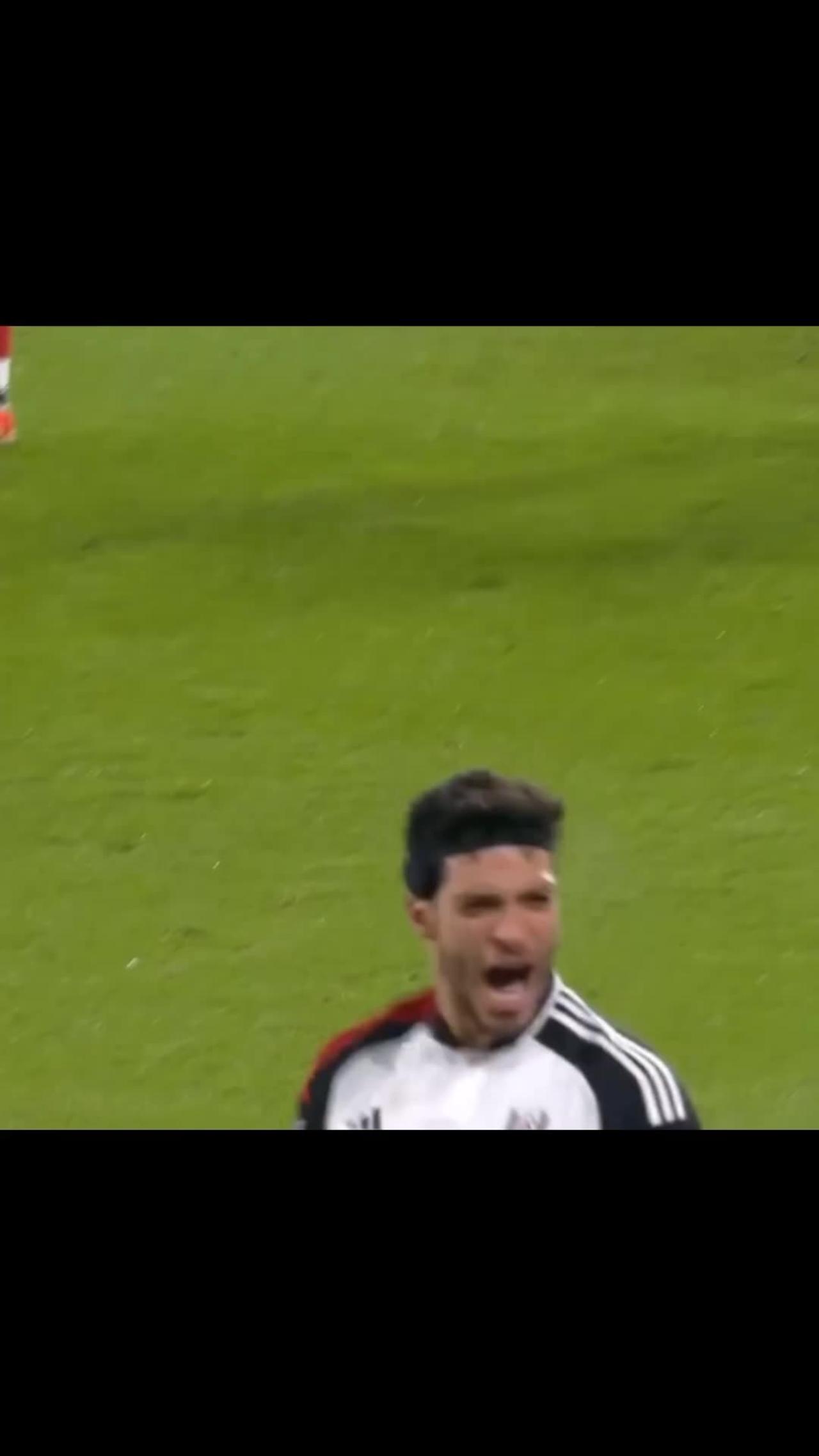 Mexico's Raul Jimenez scores a crazy goal with Fulham in the Premier League