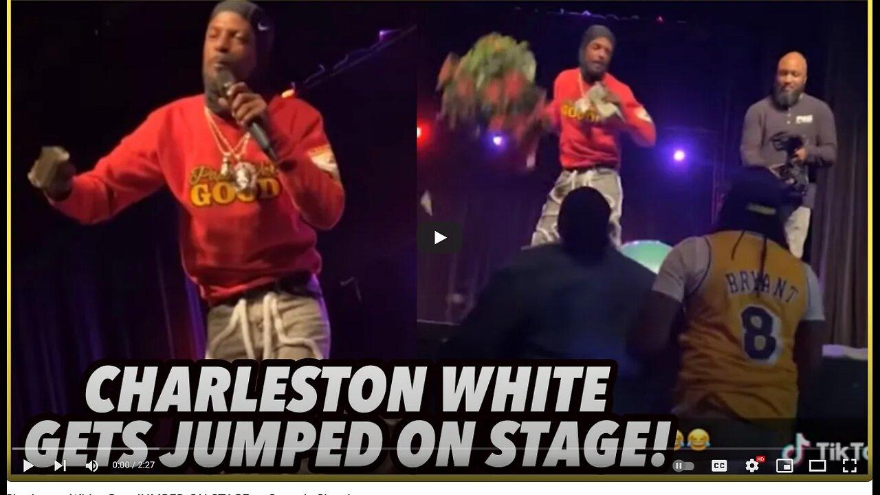 Charleston White gets Jumped by Hooligans at show! 50 cent on still on Diddy Head. Kodak COKE?