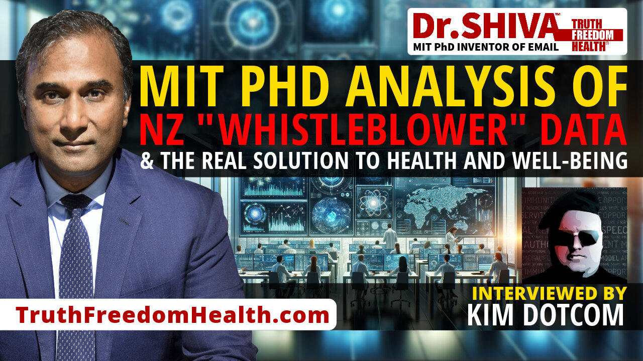 Dr.SHIVA™ LIVE - MIT PhD Analysis of NZ "Whistleblower" Data. THE Real Solution. - With Kim Dotcom