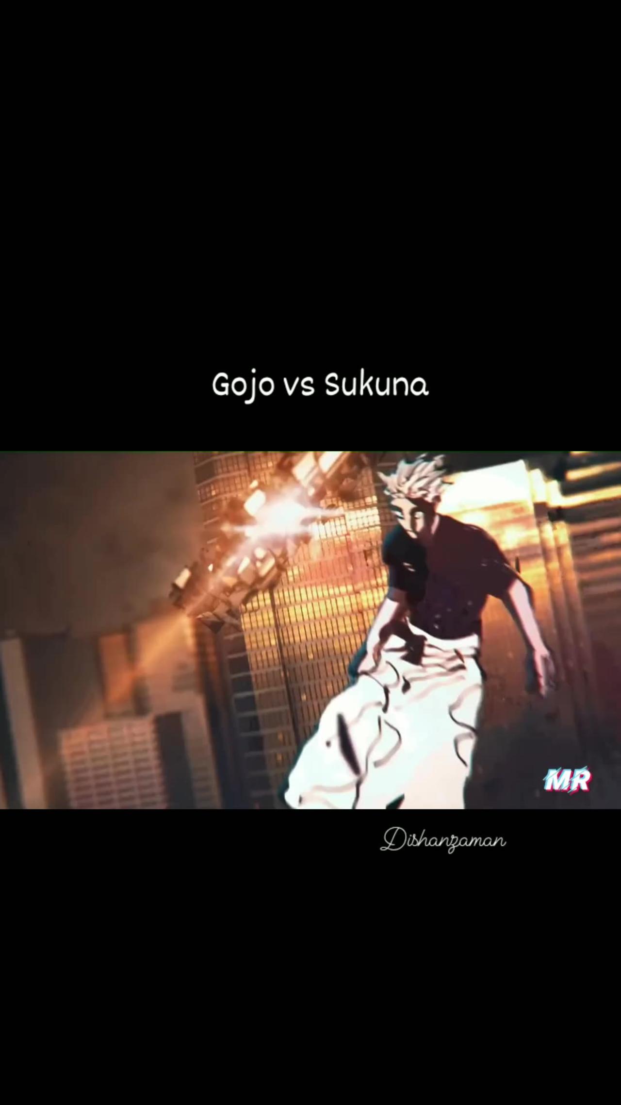 Gojo and sukuna fifgt OMG this is going to be badass fight of anime history