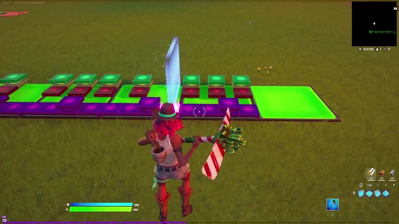 Ariana Grande - Be Alright - Noob vs Pro vs God (Fortnite Music Blocks) with map code!
