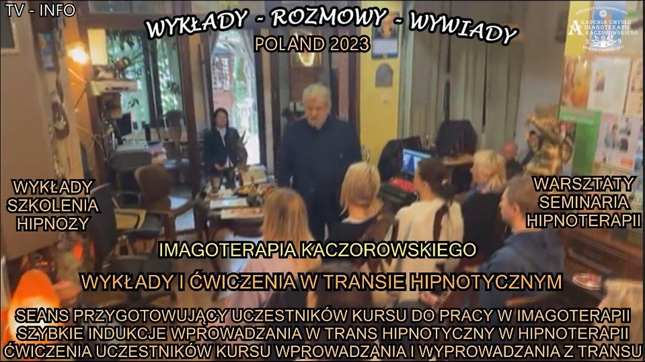 ĆWICZENIA WPROWADZANIA W TRANS HIPNOZY. SZYBKIE INDUKCJE  W HIPNOTERAPII.