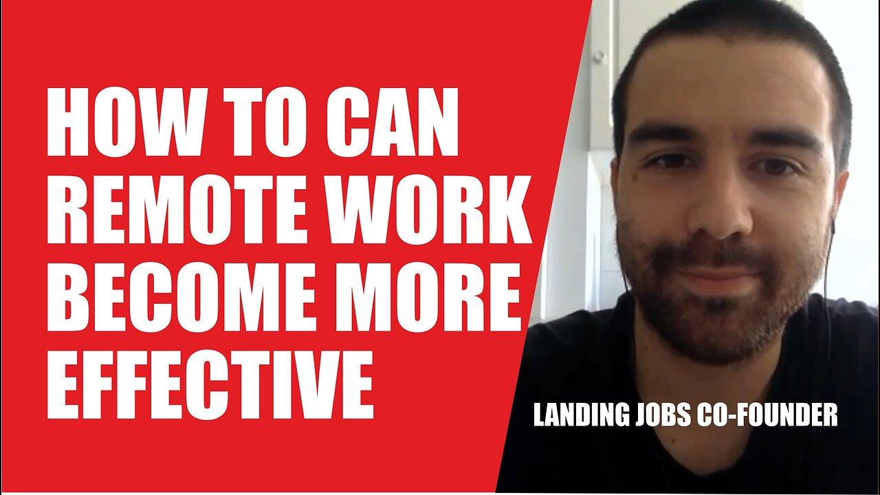 Recruiting Industry Head reveals Tips for ffective Remote Work!