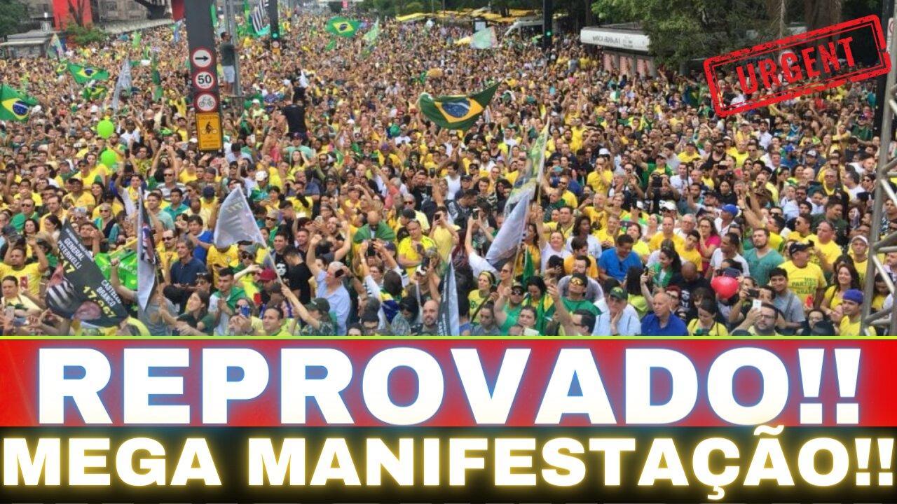 URGENTE!! MEGA MANIFESTAÇÃO!! VEJA ANTES QUE SAIA FORA DO AR!!