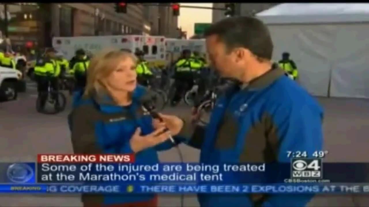 Caught Red Handed - The Fake Blood Handlers at the Boston Marathon Bombing