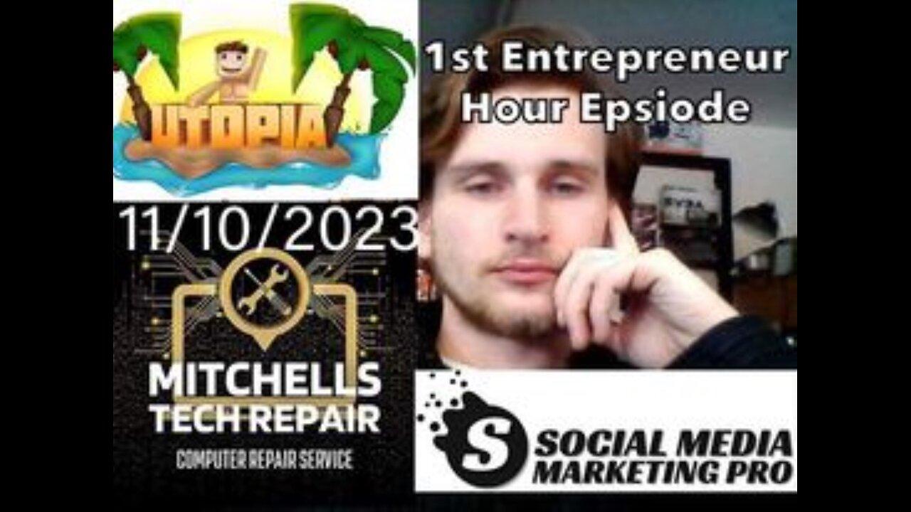 Entrepreneur hour. 1st Episode w/ James M. #entrpreneuer #fyp