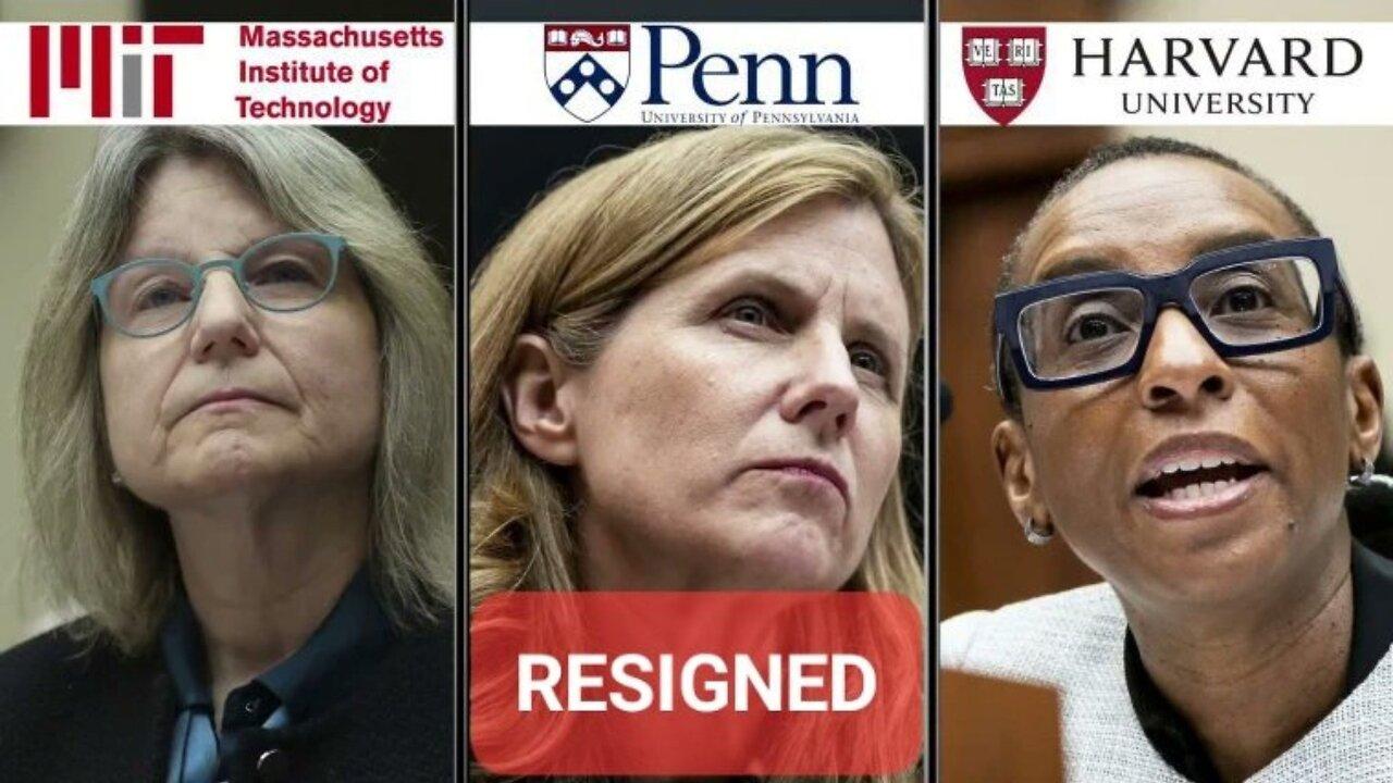 Three Ivy League College Presidents Face Calls - One News Page VIDEO