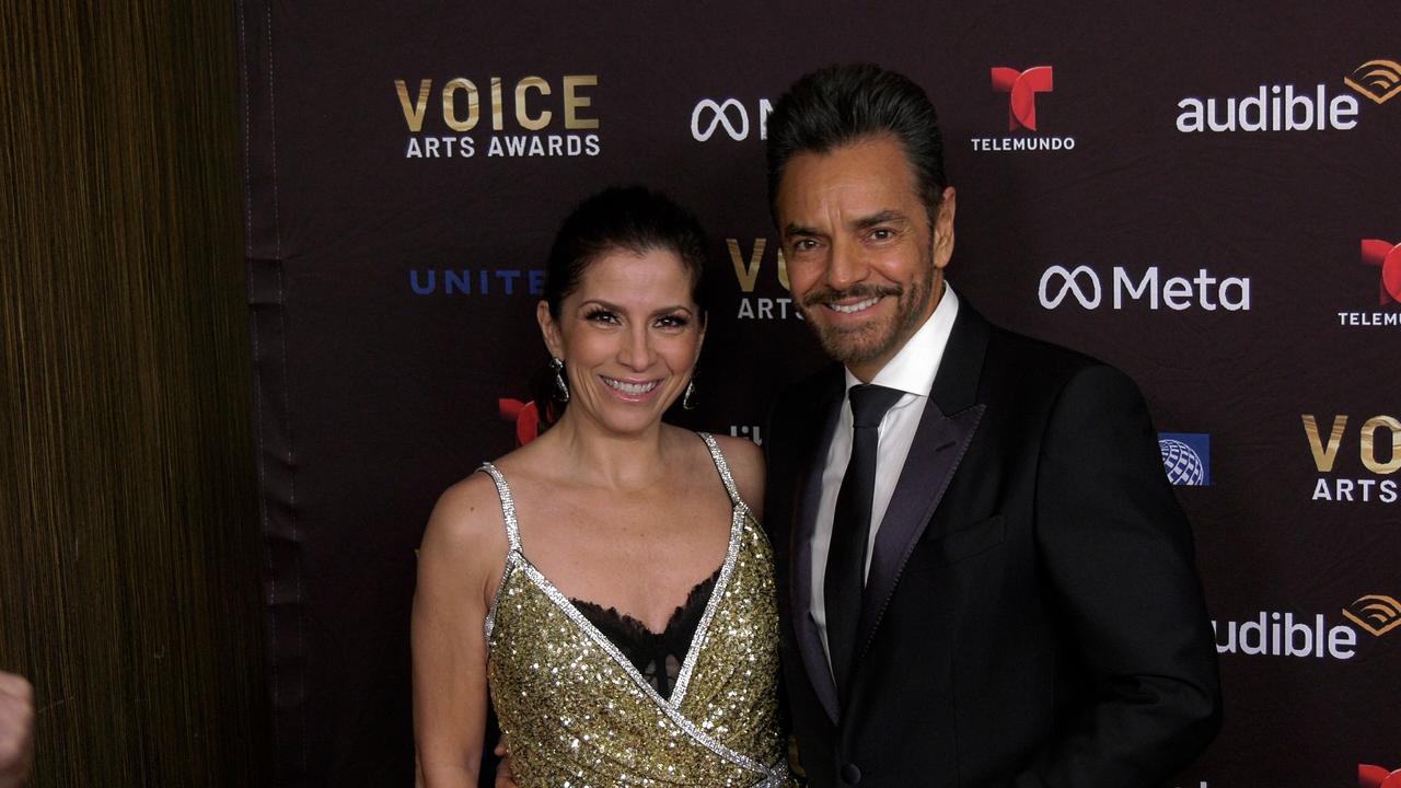 Alessandra Rosaldo and Eugenio Derbez 2023 Voice Arts Awards Gala Red Carpet Fashion