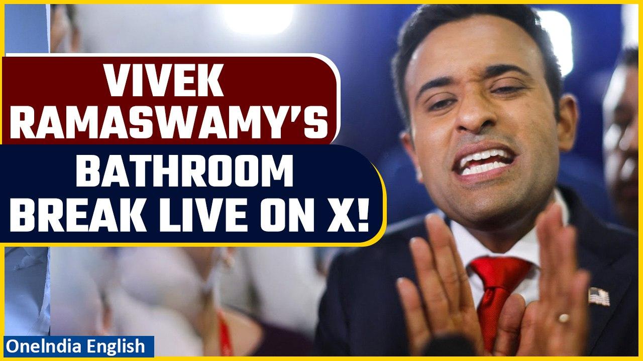 Vivek Ramaswamy faces awkward interruption during live talk on X, Musk responds | Oneindia News