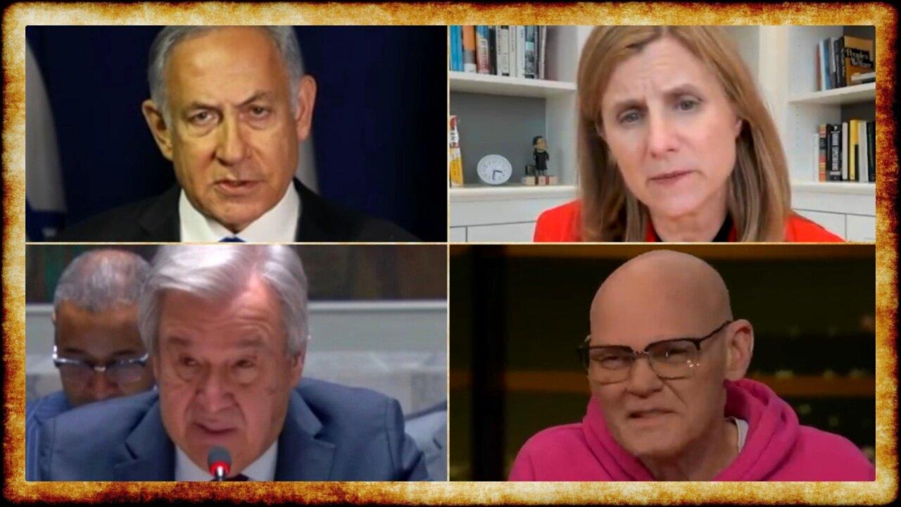 Netanyahu's FIGHTING WORDS for ICC, UPenn Pres RESIGNS, US Vetoes UN Peace Vote, Carville STUMPED