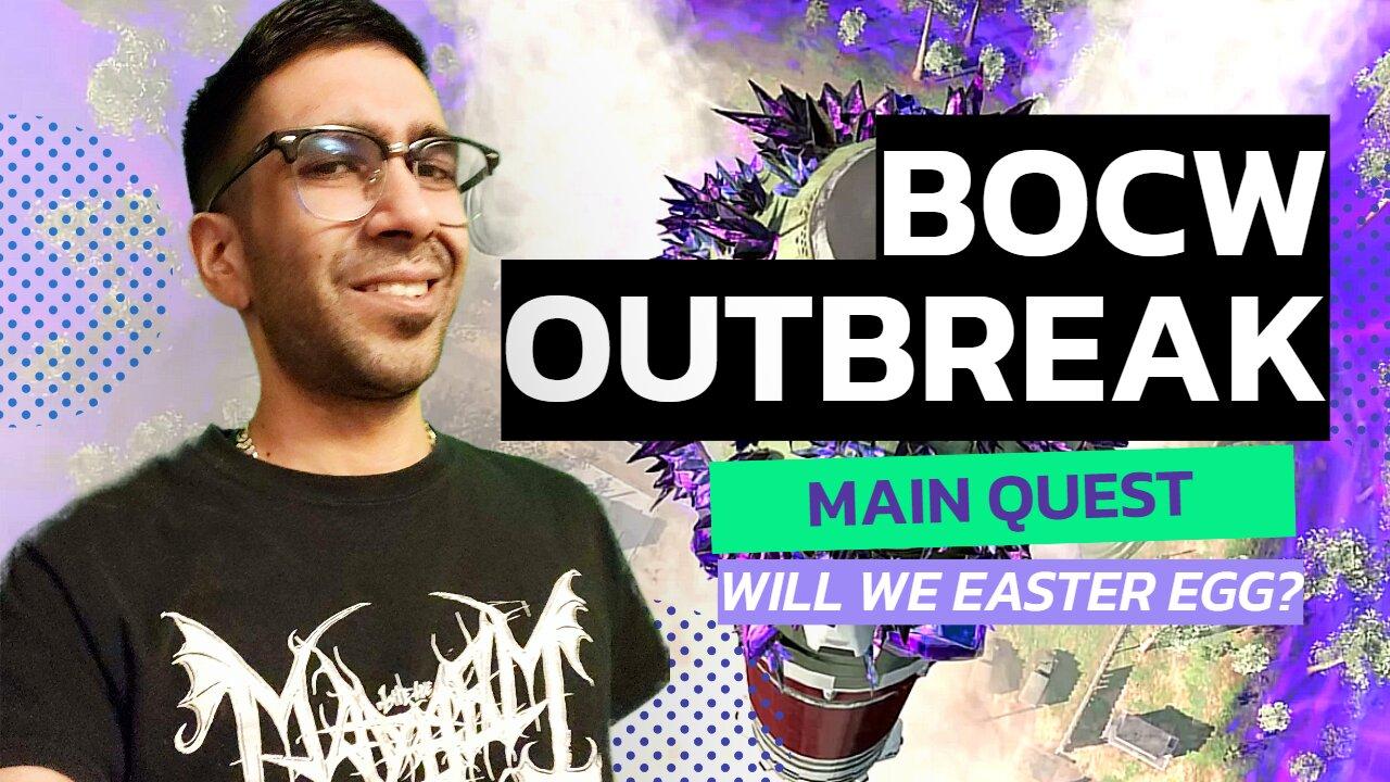 Black Ops Cold War: OUTBREAK Zombies: WILL WE EASTER EGG? [Mature Audiences🌿💨🍄🍷👌]