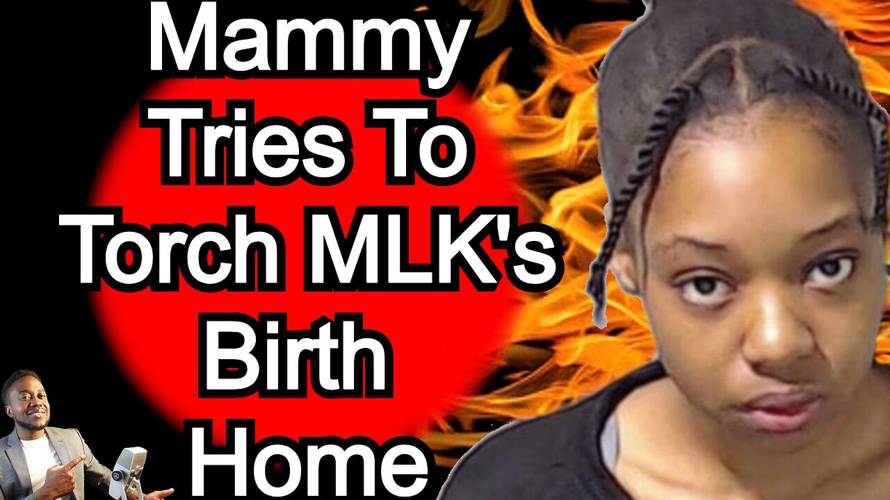 Suspected Black Supremacist And Kamala Harris Supporter CAUGHT Trying To Burn Down MLK's Home!