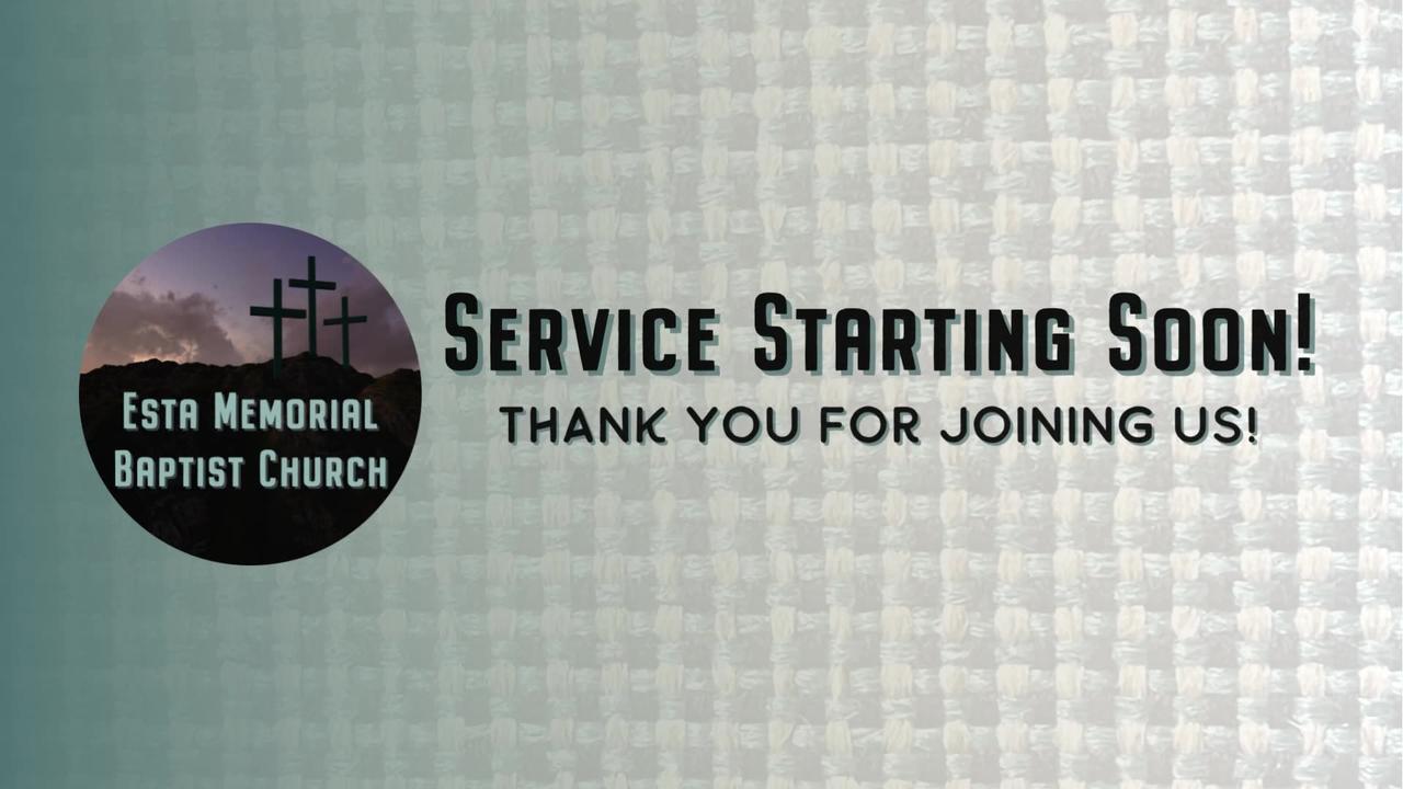 "Motives for Giving" - Esta Memorial Baptist Church