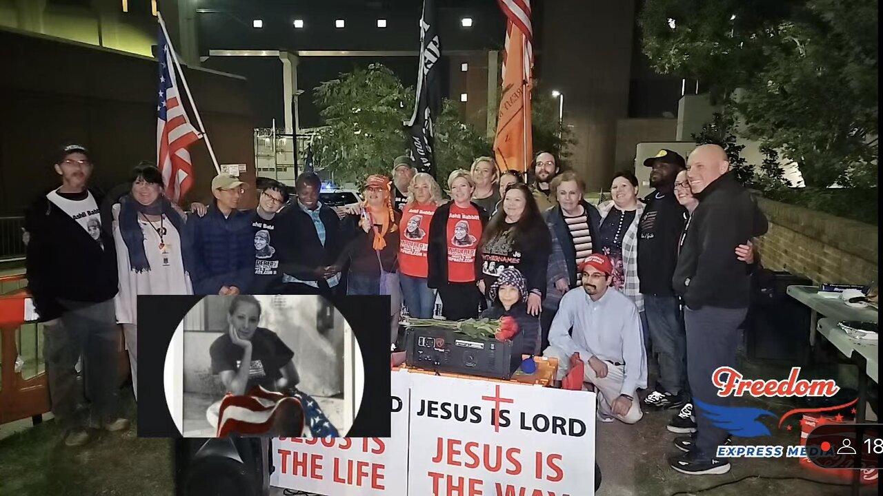 LIVE IN DC for the J6 Vigil to stand with the J6 12.10.23 Political Prisoners