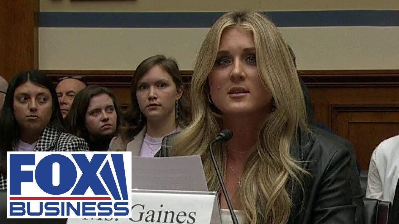 Riley Gaines has fiery exchange with ‘Squad’ Dem at Title IX hearing: ‘Enough is enough’